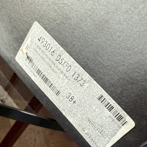 Saint Laurent Black and Blue Star Sneakers with box and new laces - Picture 5 of 7